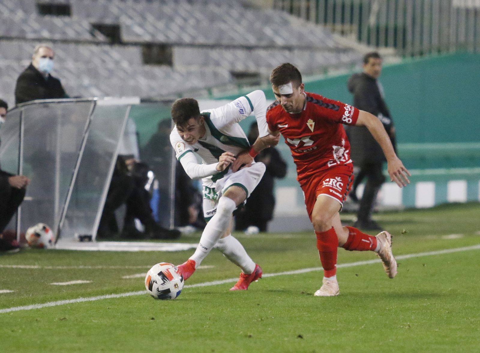 Las fotografías del empate entre el Córdoba CF y el Real Murcia