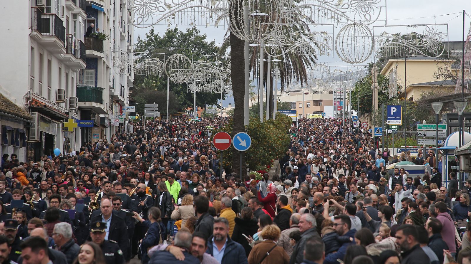 Fotos del arrastre de latas en Algeciras