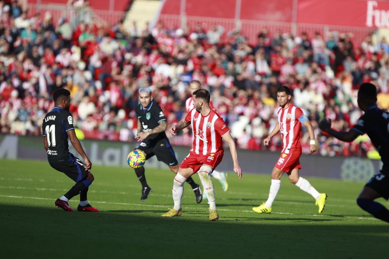 Imágenes del partido U.D. Almería-Atlético de Madrid