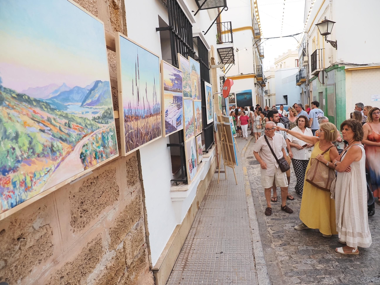 'Un paseo por el arte' en Ayamonte: las mejores imágenes