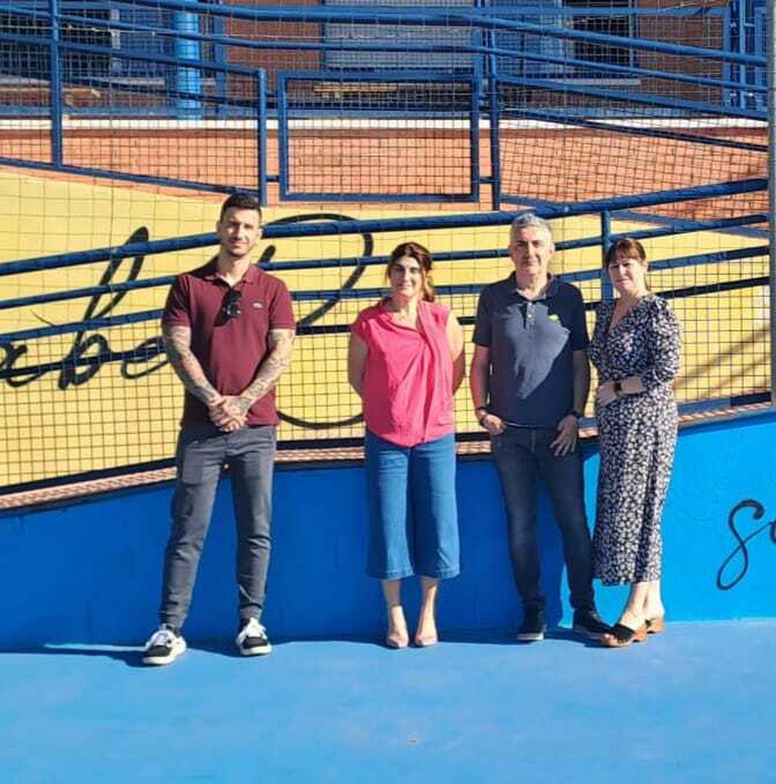 Rodrigo Leseduarte, Mati García, Miguel Ángel Montesinos y Eva Escobar.