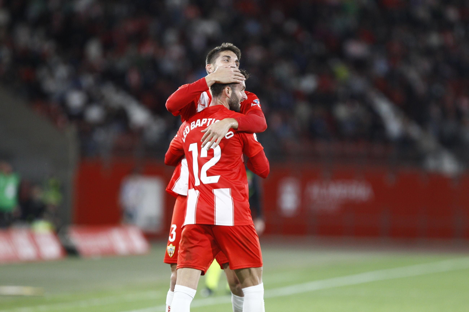 El partido U.D. Almería-Deportivo de La Coruña, en imágenes