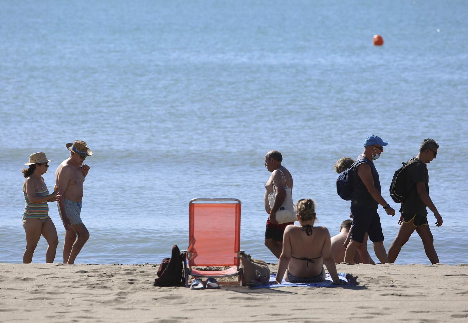 Fotos de la playa en Málaga, donde escapar del calor
