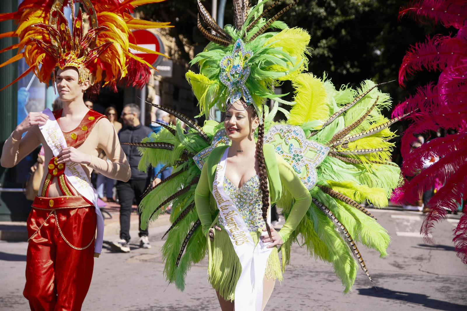 Las imágenes del entierro de la sardina en Almería