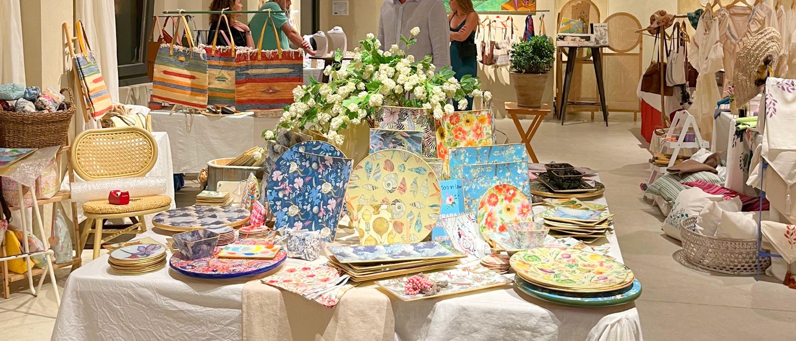 Imagen de archivo de uno de los stands del Mercado del Mar