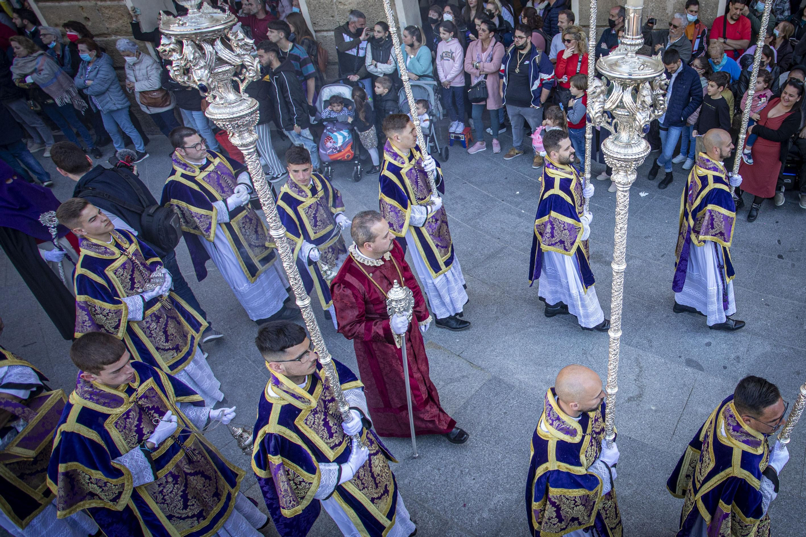 Las imágenes de la cofradía de Sentencia en la Semana Santa de Cádiz 2022