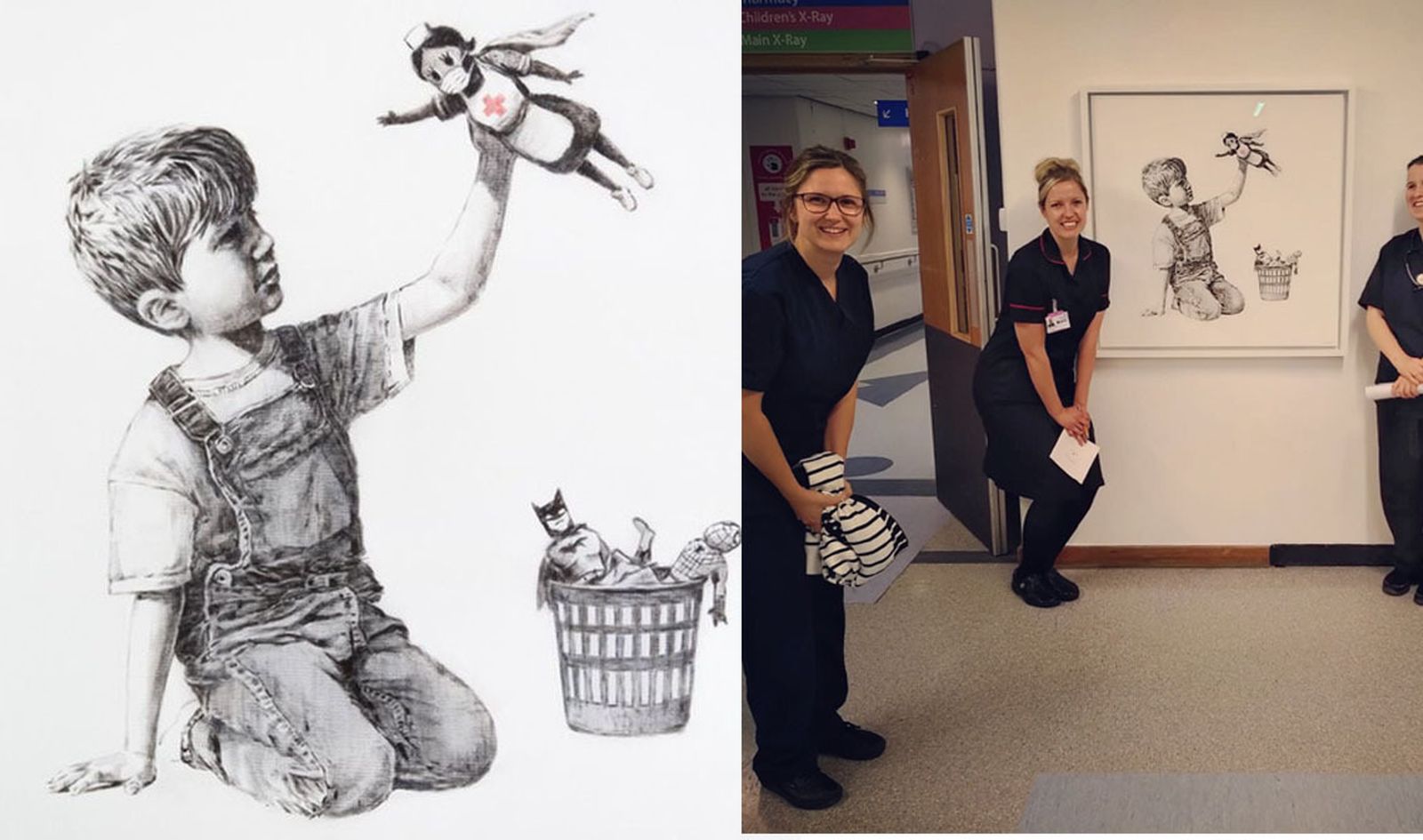 La nueva obra de Banksy