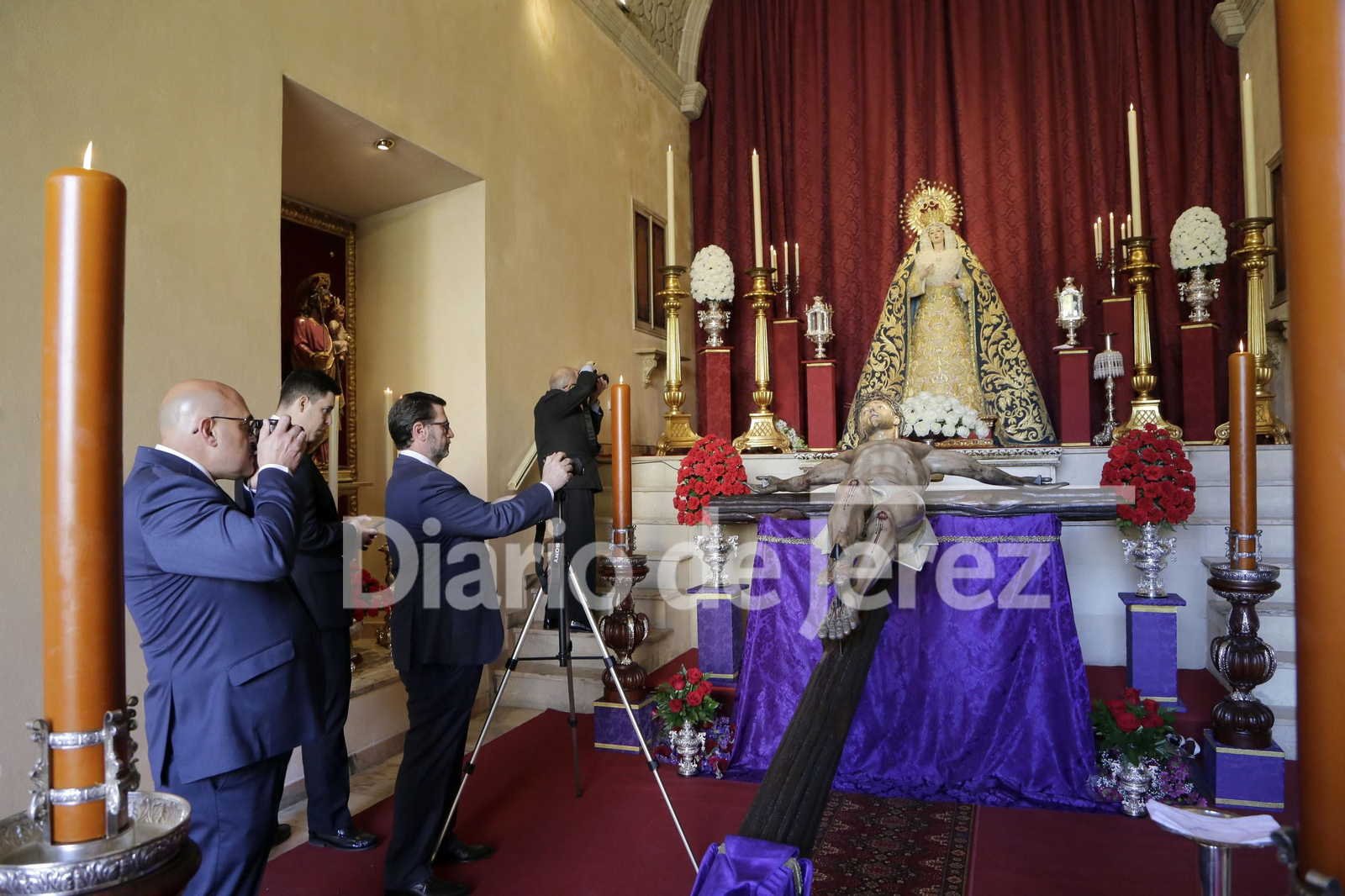 Algunos besamanos y besapies éste domingo en Jerez