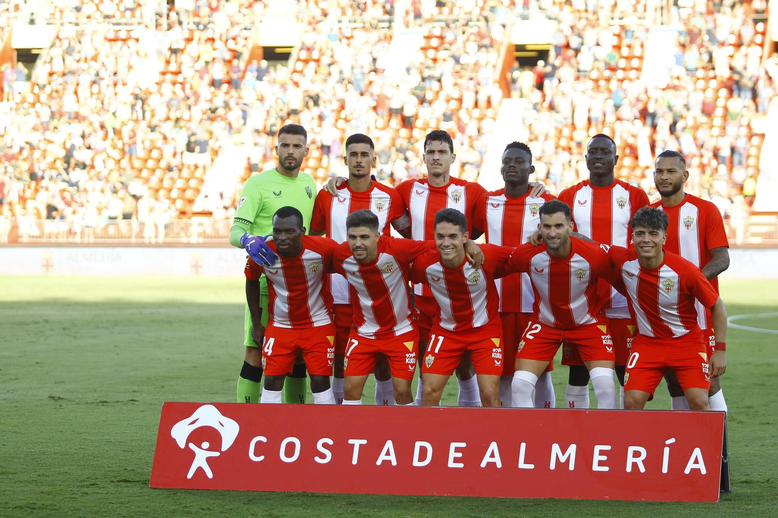 La victoria de la U.D. Almería ante el Real Burgos, en imágenes