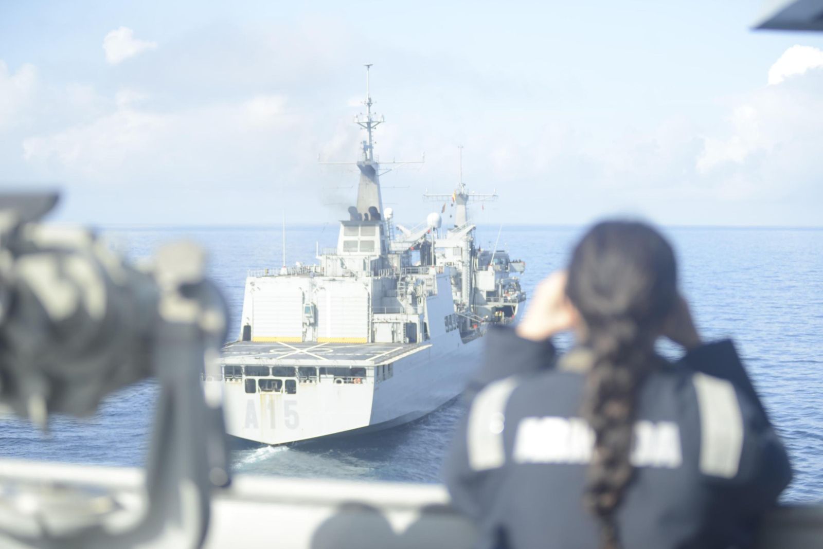 Las fotos del mayor ejercicio de los últimos años en el Estrecho de Gibraltar y el Golfo de Cádiz de la Armada y la OTAN