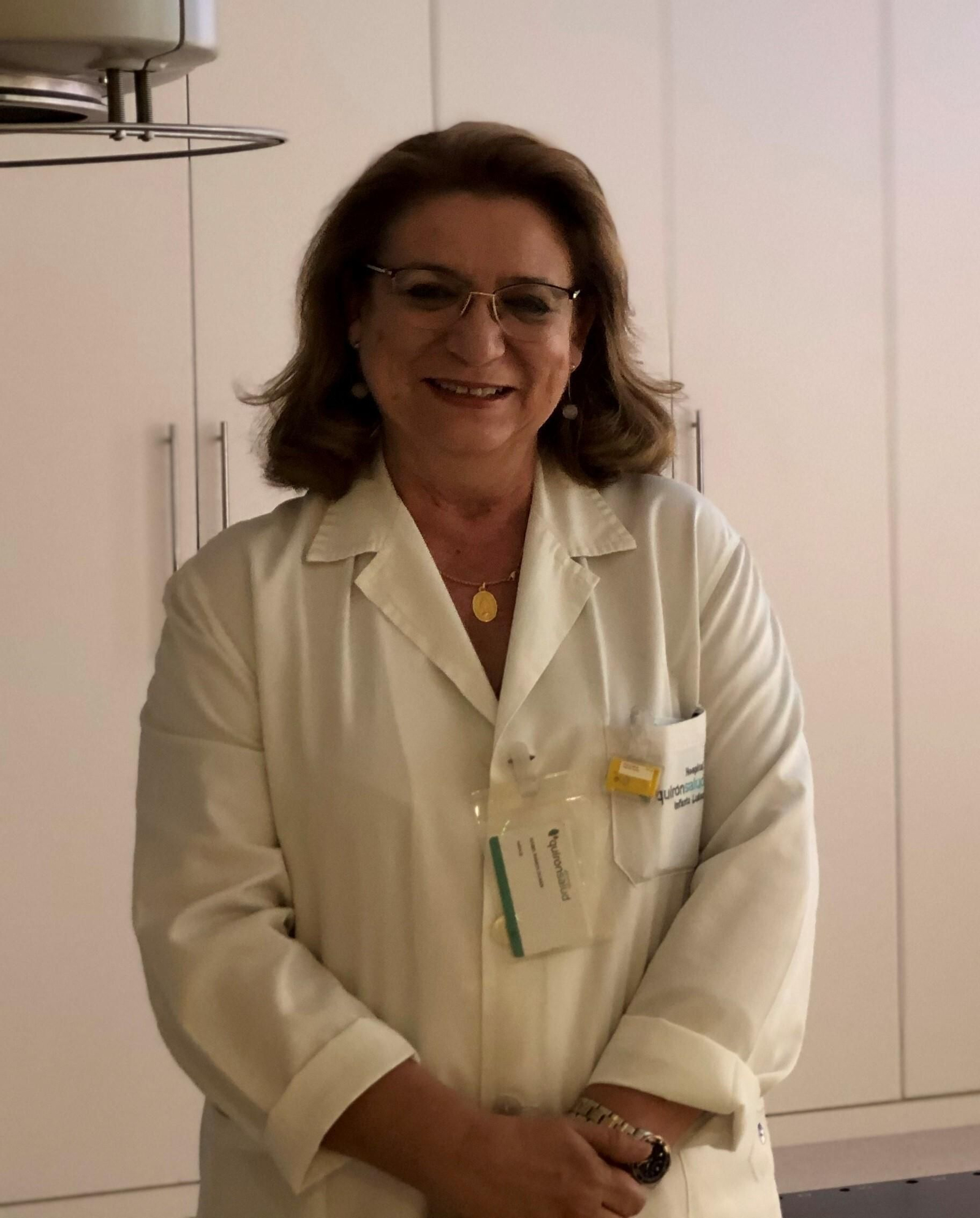 Dra. María Isabel Ramos Durán, responsable del Servicio de Radioterapia del Hospital Quirónsalud Infanta Luisa Dra. María Isabel Ramos Durán, responsable del Servicio de Radioterapia del Hospital Quirónsalud Infanta Luisa