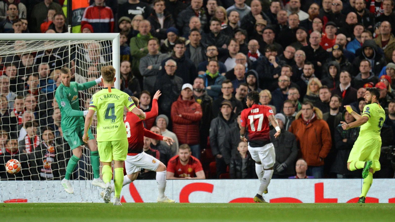 Las imágenes del Manchester United-Barcelona FC