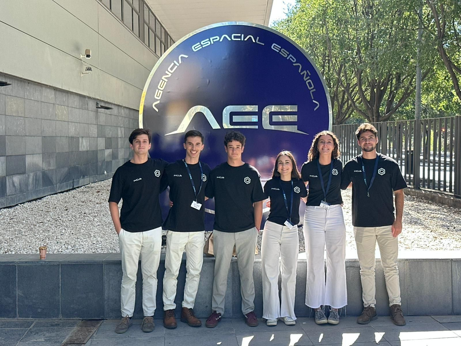 Estudiantes ganadores del NASA International Space Apps Challenge