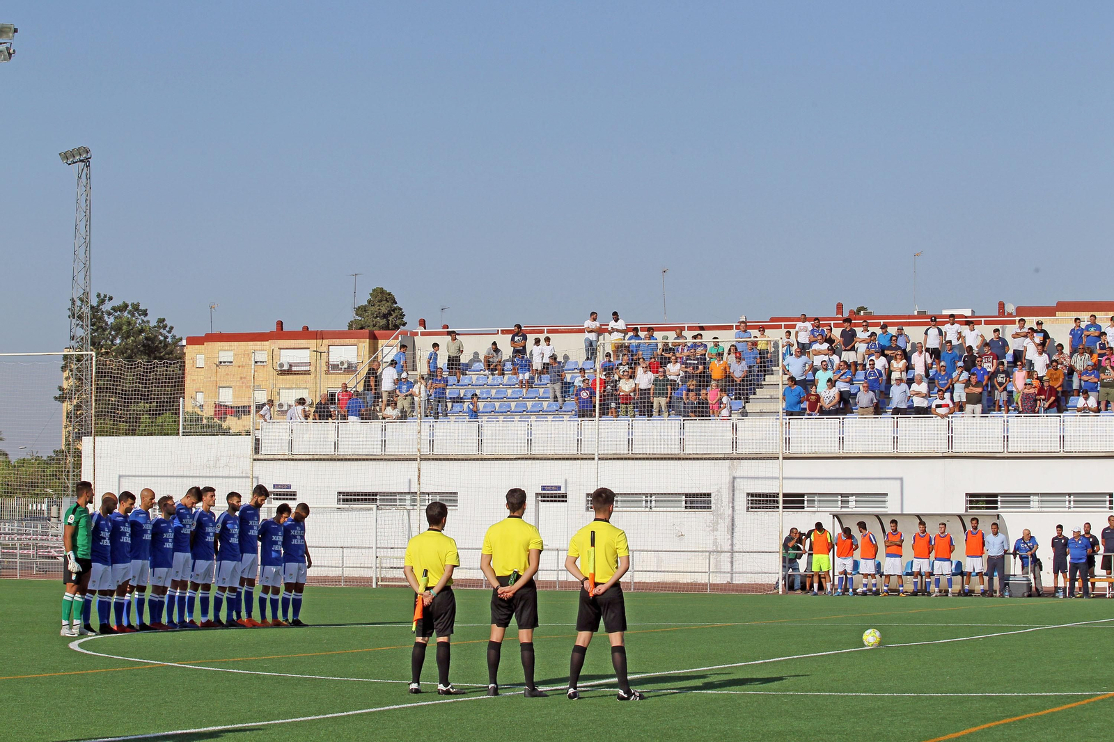 Imágenes del Xerez CD y UB Lebrijana en La Granja