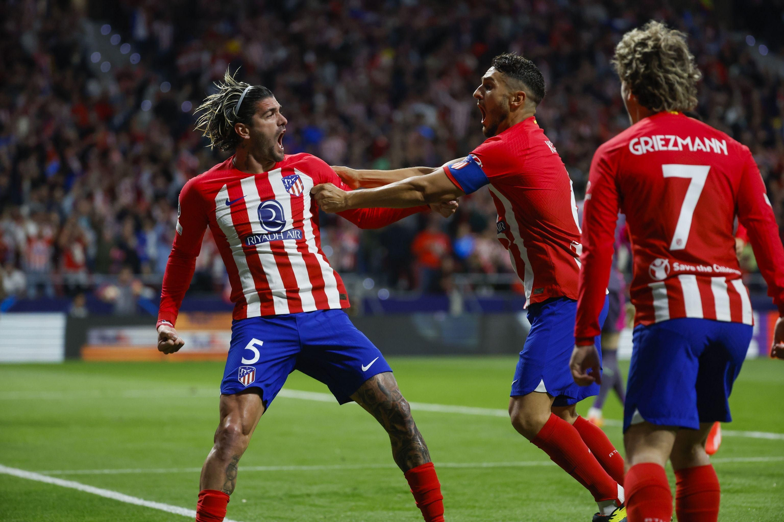 El Atlético de Madrid - Borussia Dortmund, en fotos