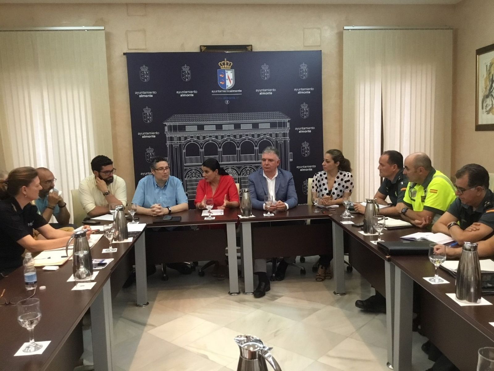 Reunión del plan de emergencia para El Rocío.