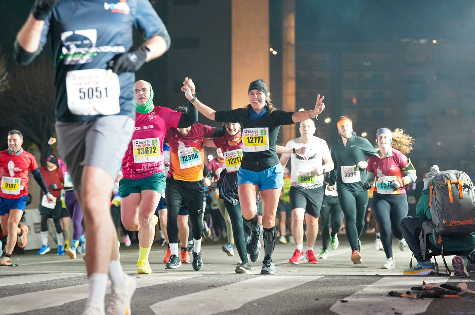 En imágenes: búscate en tu llegada a meta de la Carrera de San Antón 2026 (14)