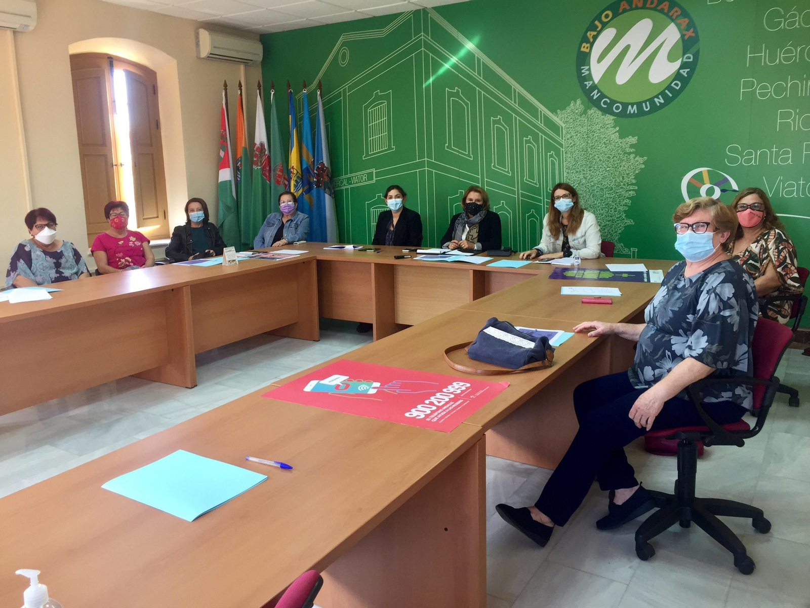 'No estás sola, Bajo Andarax a tu lado'