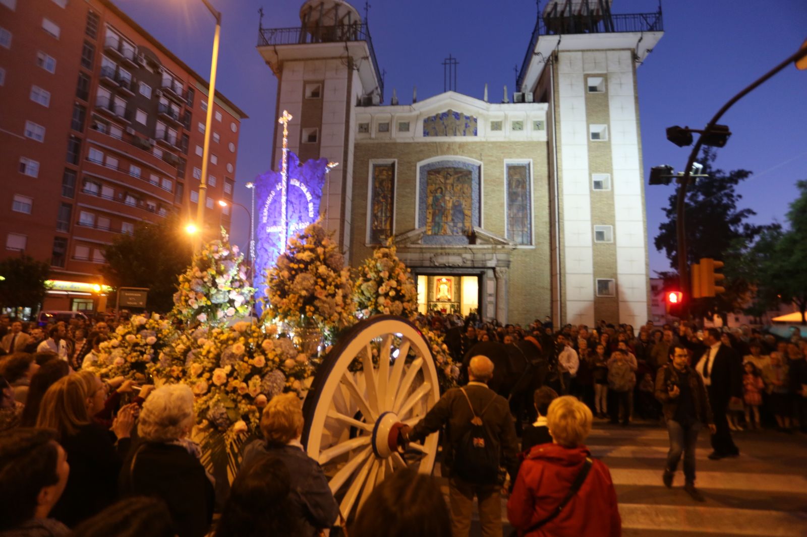 La procesión Magna Rociera en imágenes