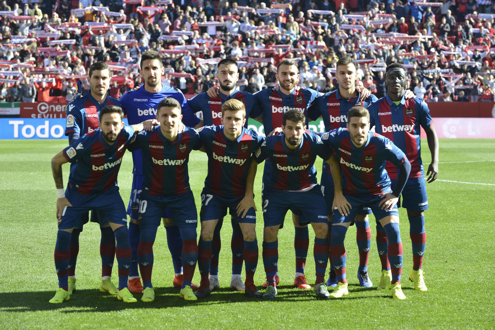 Sevilla-Levante en imágenes