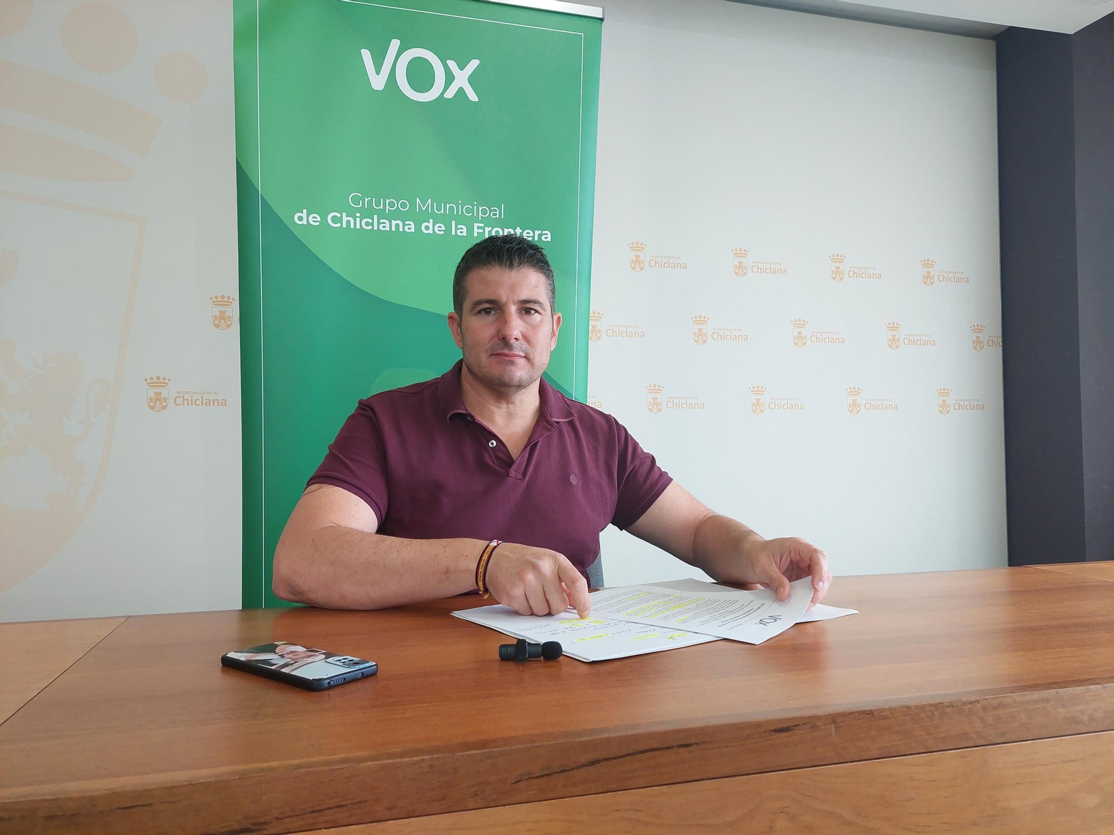 Manuel Vela, portavoz del Grupo Municipal VOX Manuel Vela, portavoz del Grupo Municipal VOX