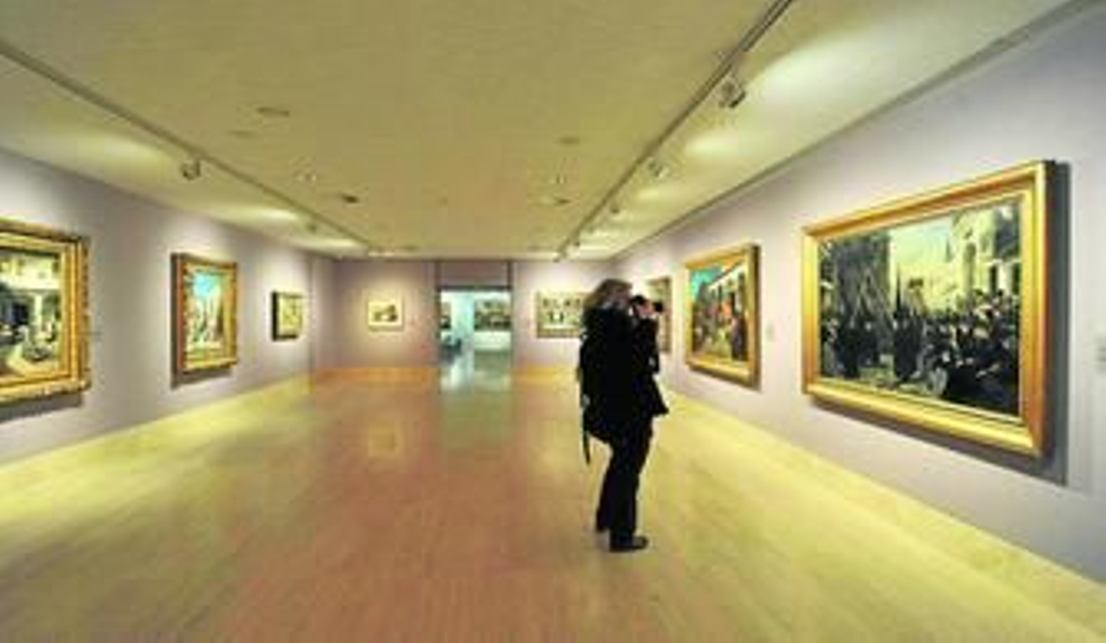 Exposición de los fondos de la colección de Carmen Cervera en el Thyssen-Bornemisza de Madrid.