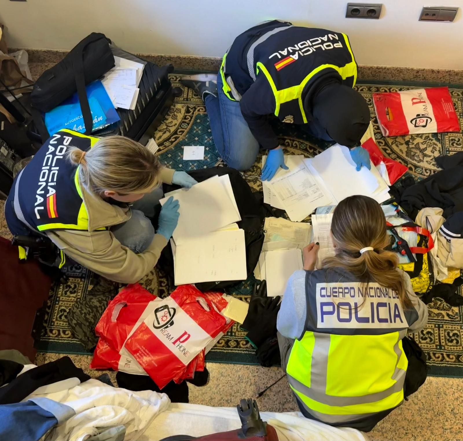 Imagen de archivo de una operación de la Policía Nacional.