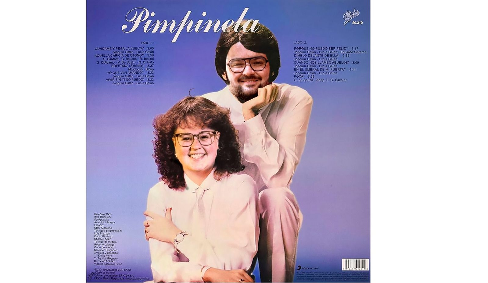 El disco que preparan los hermanos Santander.