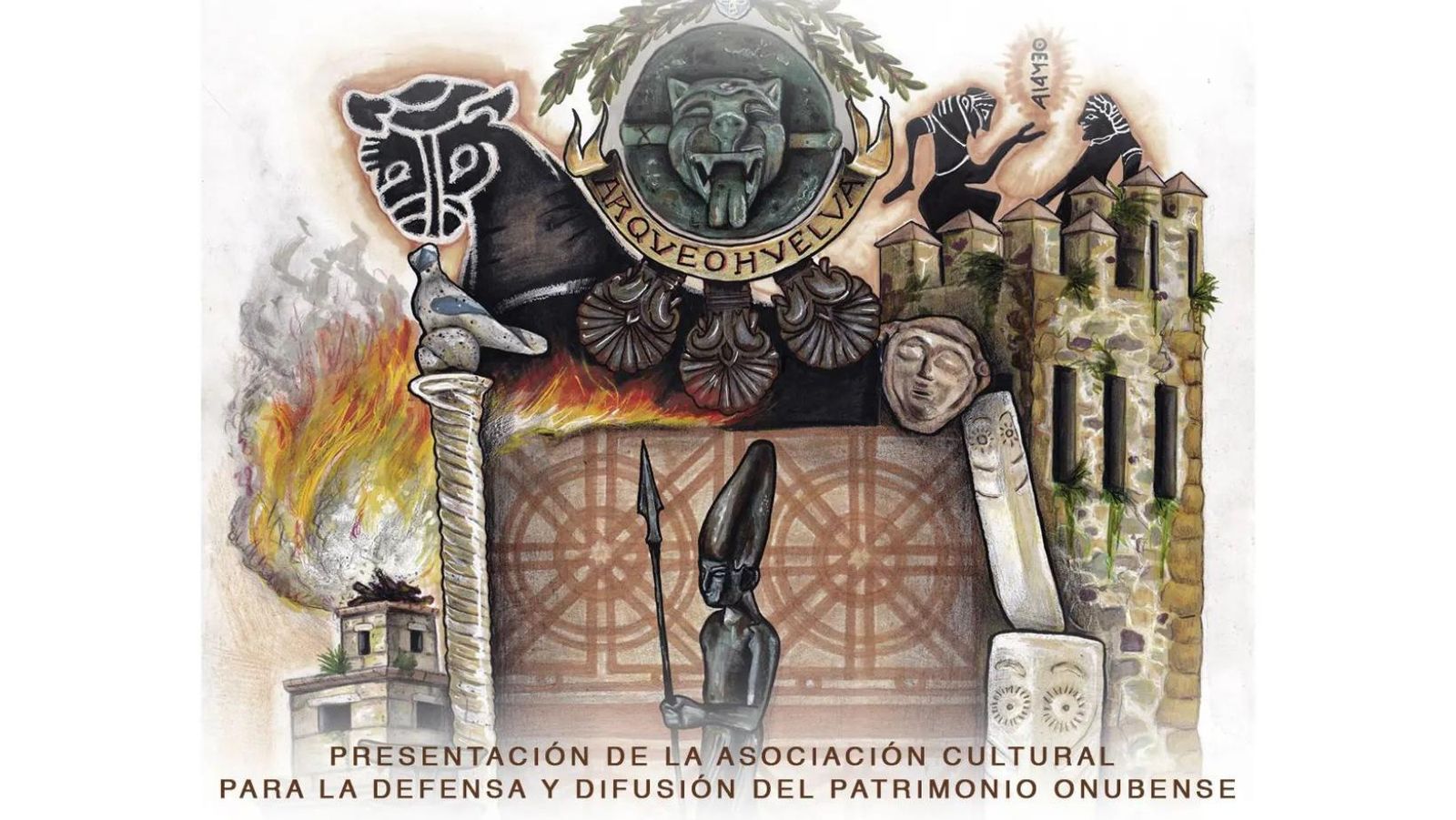 ArqueoHuelva inaugura su asociación con un desfile romano por el centro de Huelva