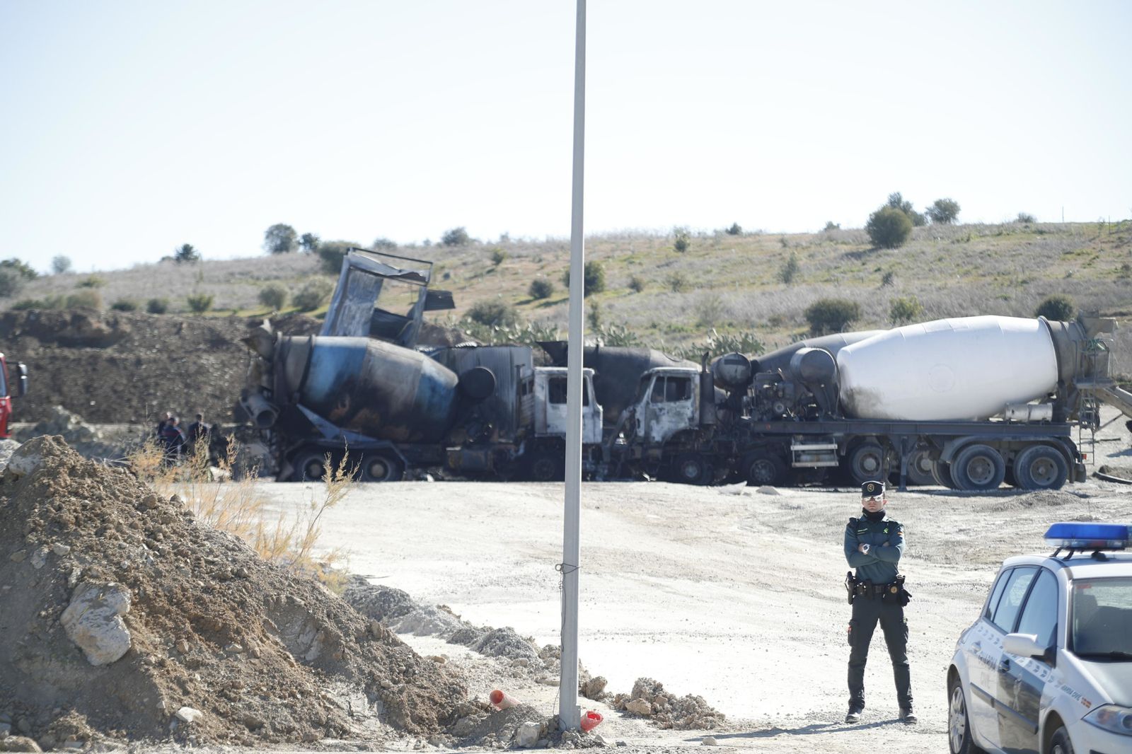 Imágenes de la explosión en Guillena