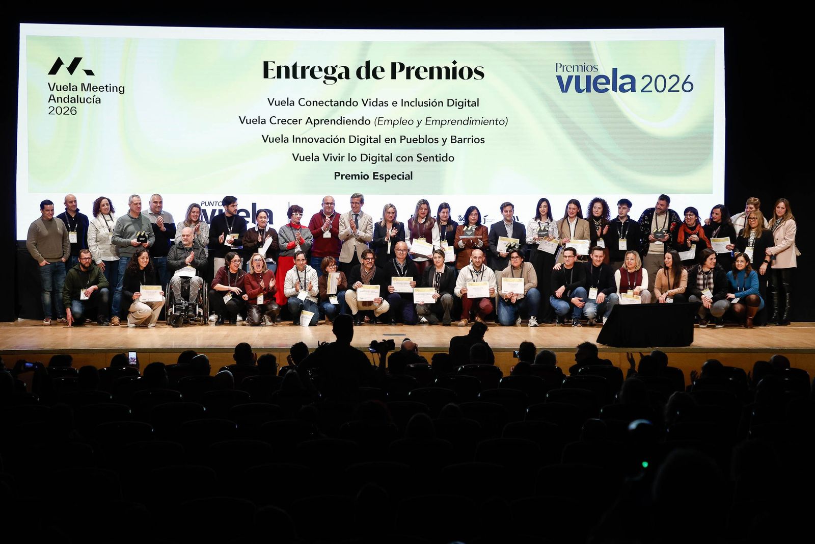 Todas las imágenes de la gala de los Premios Vuela 2026 en Granada