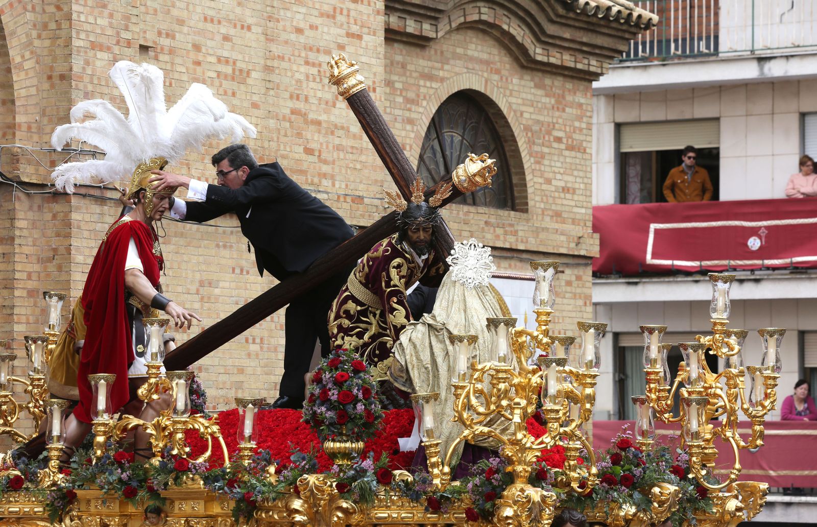 Imágenes de las Tres Caídas en el Lunes Santo 2019