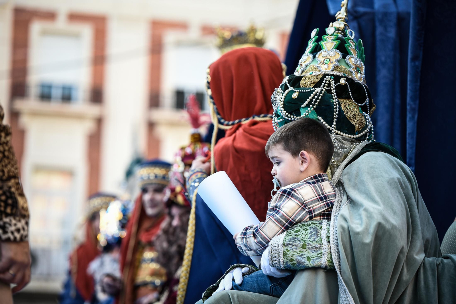 Imágenes de la entrega de cartas a SSMM Los Reyes Magos en el Ayuntamiento