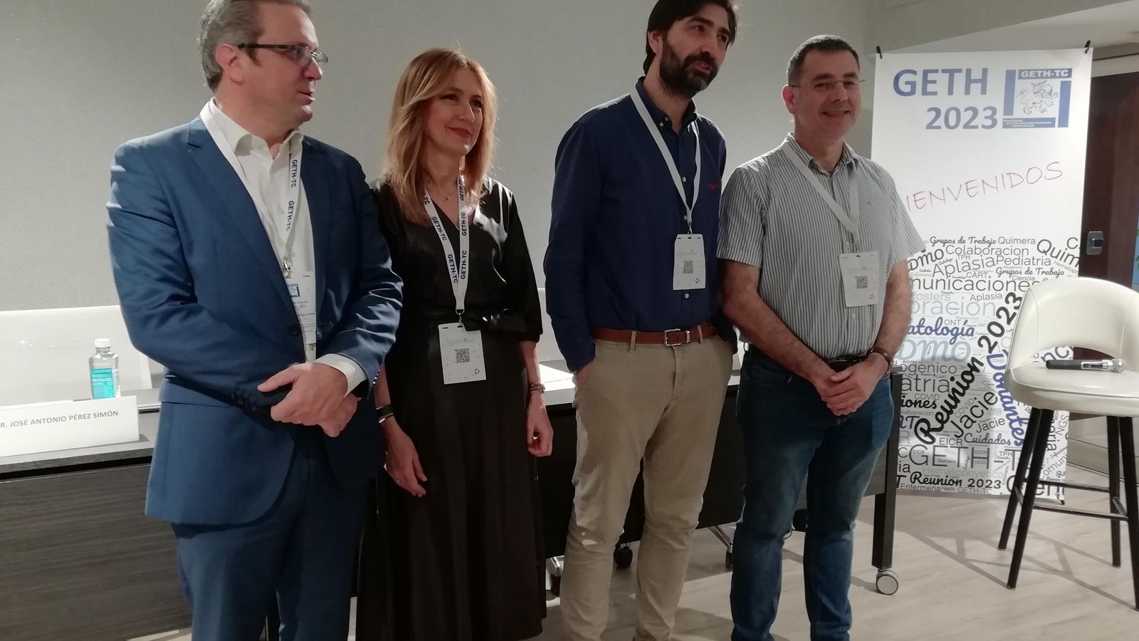 Los representantes del Grupo Español de Trasplante Hematopoyético y Terapia Celular. Los representantes del Grupo Español de Trasplante Hematopoyético y Terapia Celular.