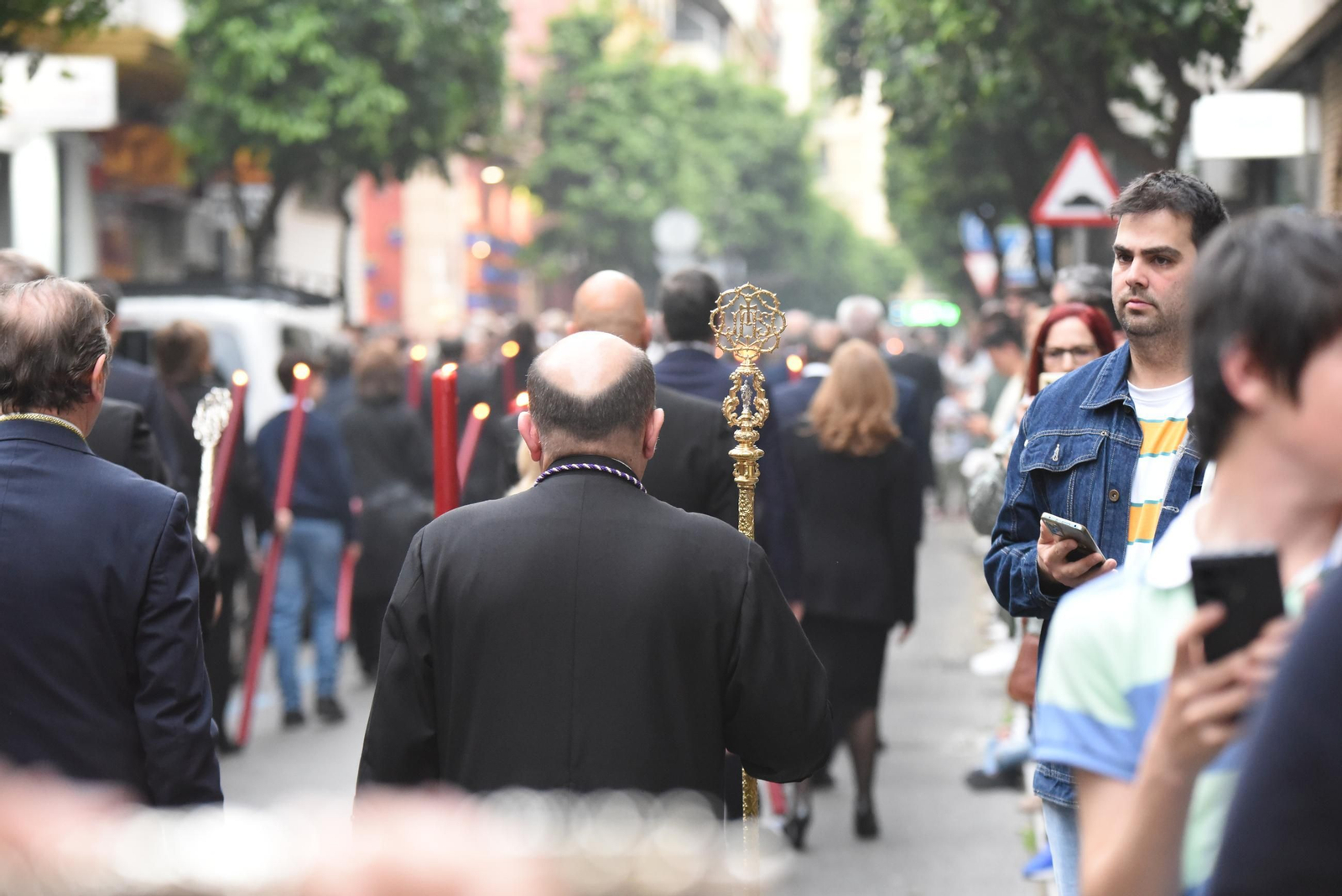 El vía crucis del Señor del Soberano Poder de Córdoba, en imágenes
