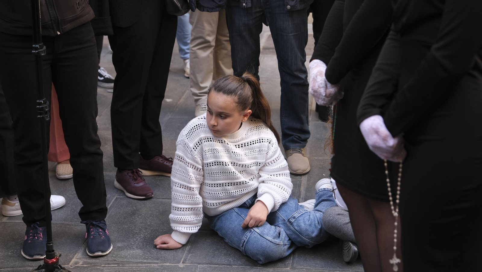 La procesión de Prendimiento en Almería, en imágenes