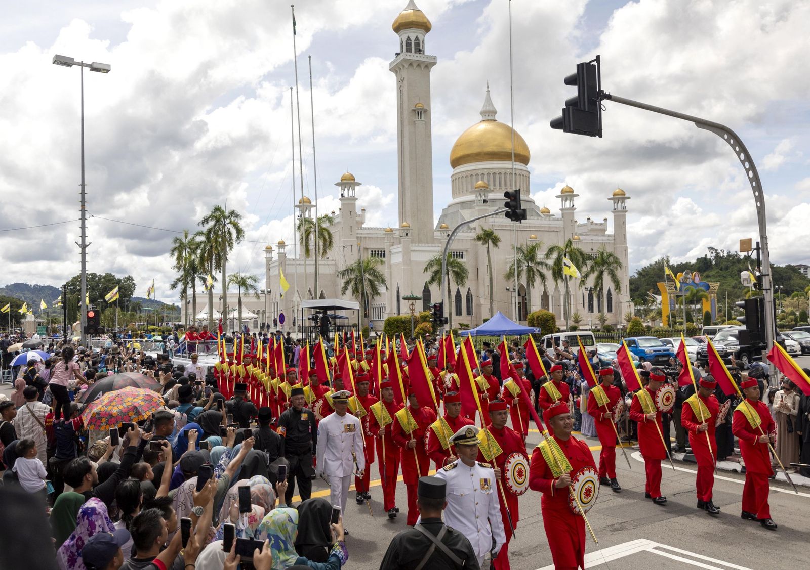 La boda real del sultanato de Brunei en imágenes