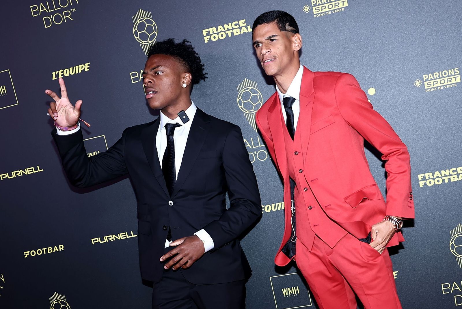 Las fotos del Balón de Oro