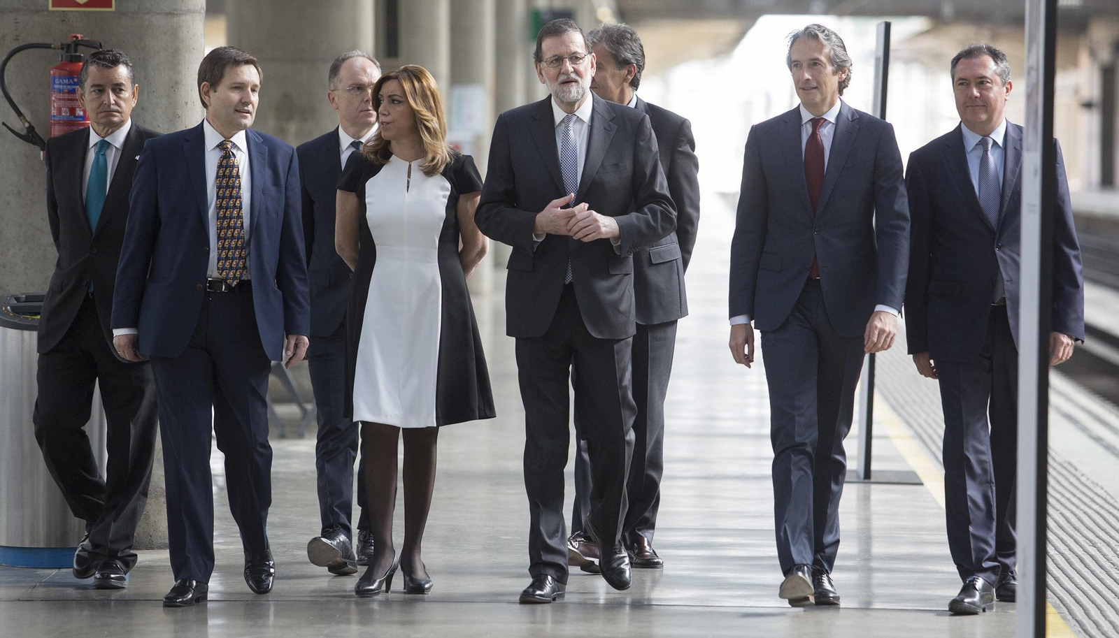 Las imágenes de la conmemoración de los 25 años del AVE