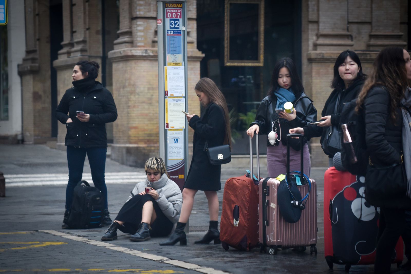 Imágenes de la madrugada de Nochevieja 2024, en Sevilla