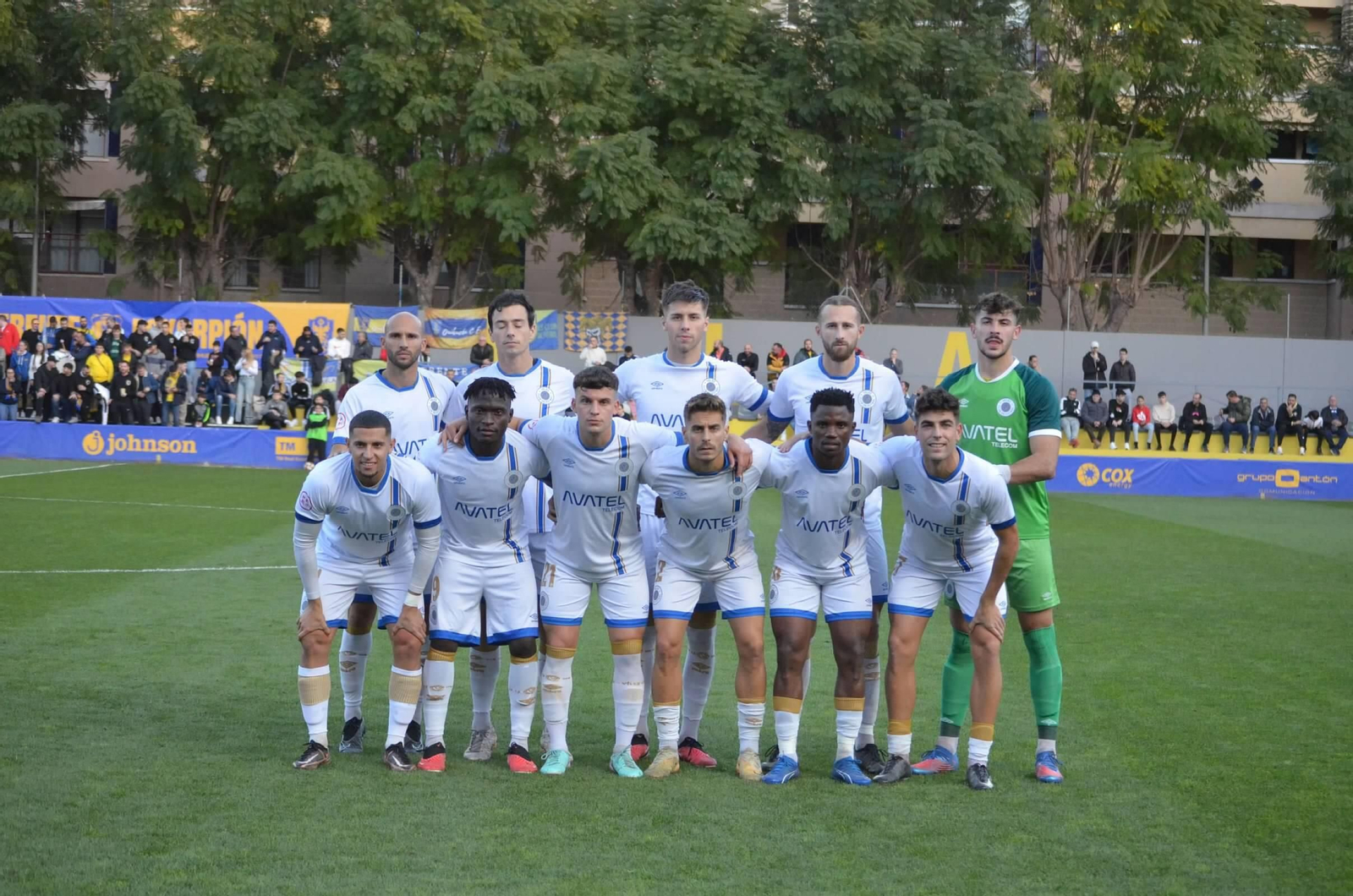 Una formación del Vélez en la presente temporada