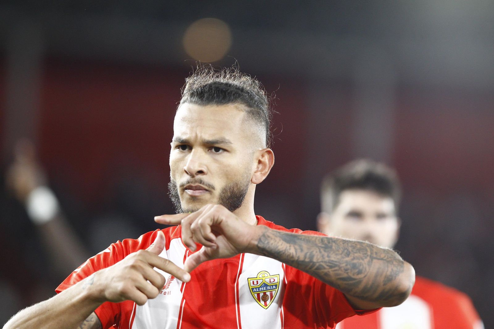 La U.D. Almería empata a uno contra el Cádiz y es campeón de invierno, en imágenes