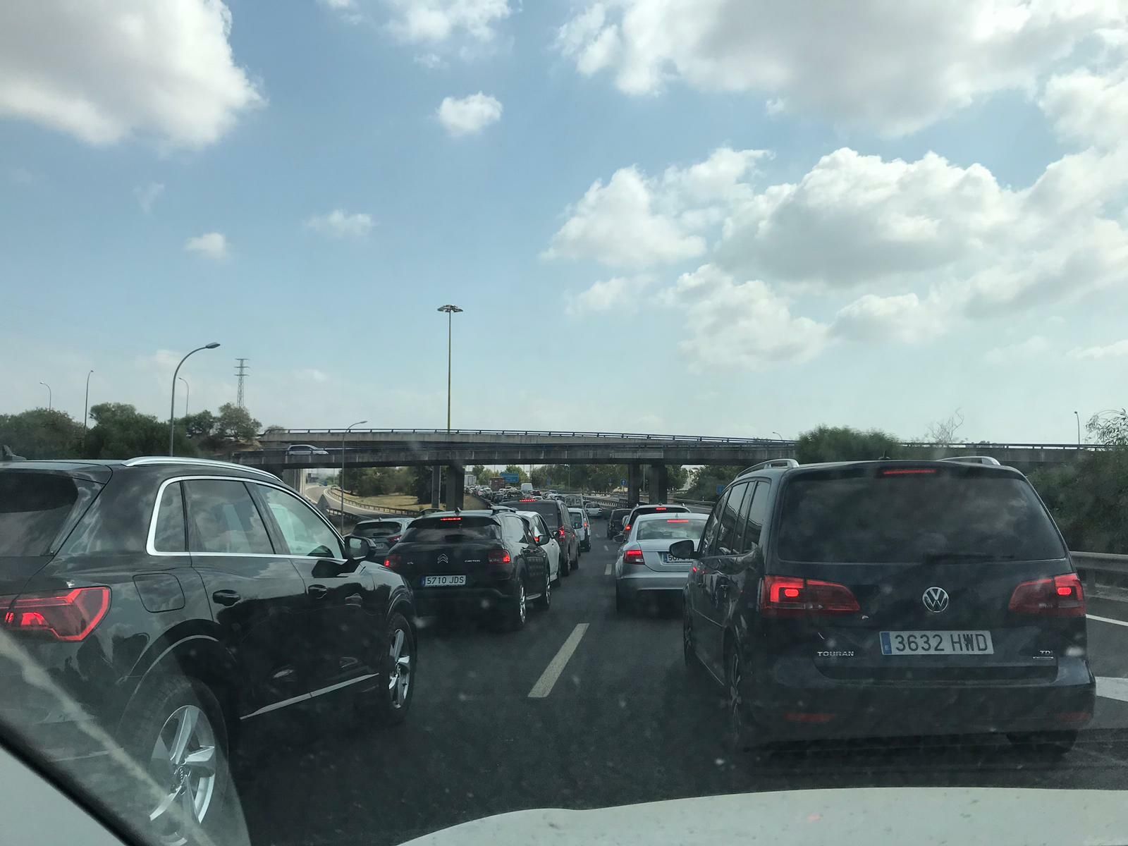 Retención en la SE-30.