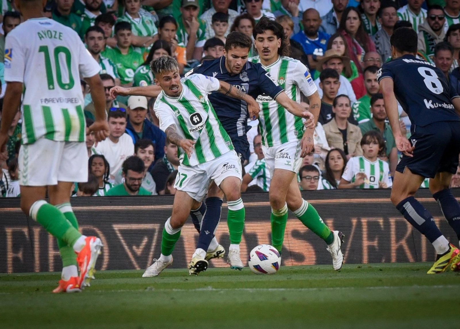 Las imágenes del Real Betis - Real Sociedad