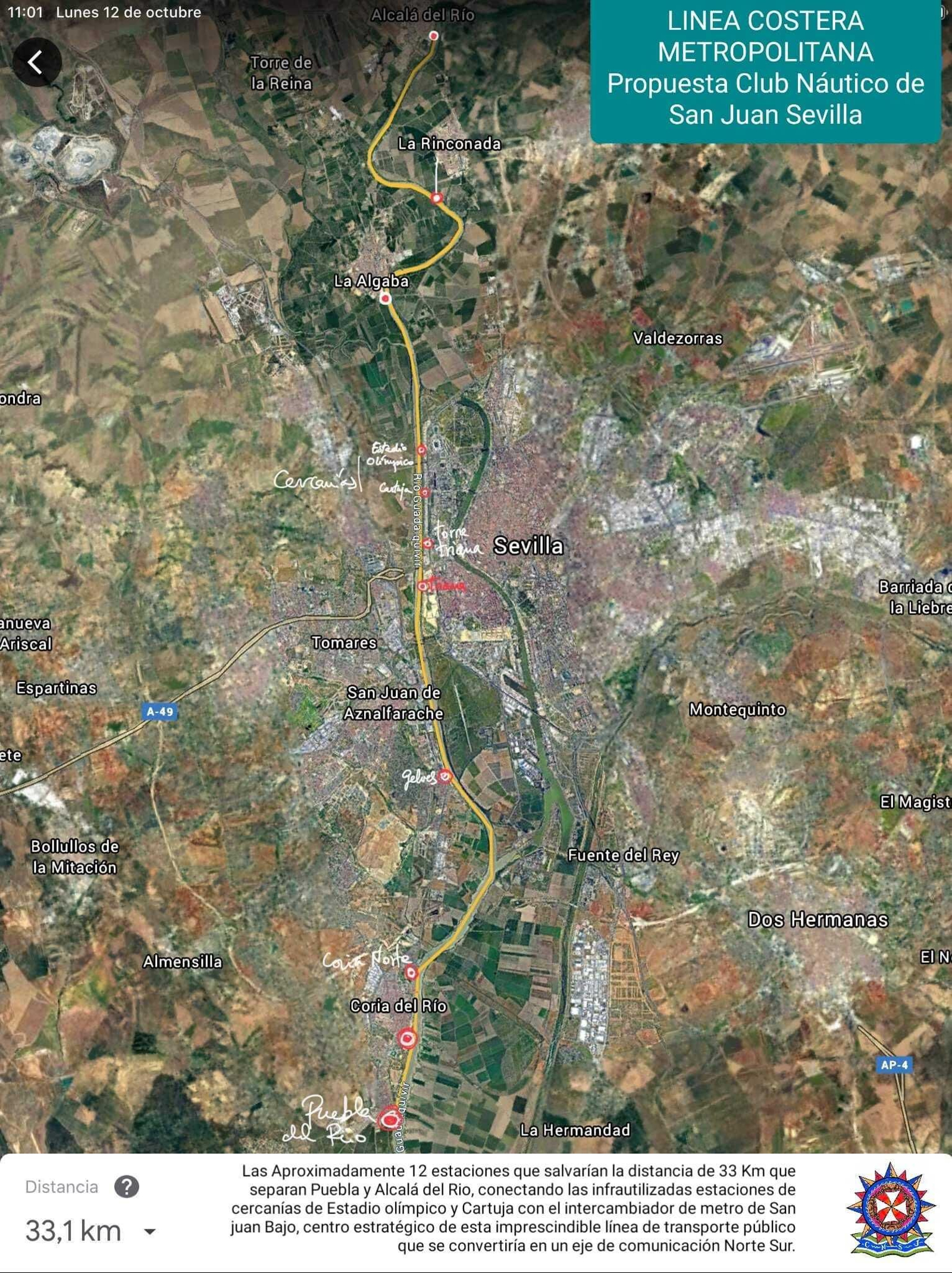 Línea coster metropolitana