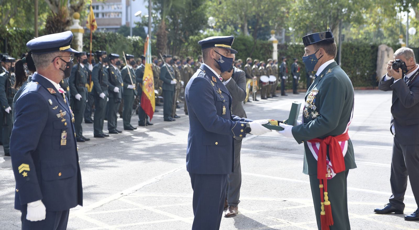 El acto del día del Pilar de la Guardia Civil, en imágenes