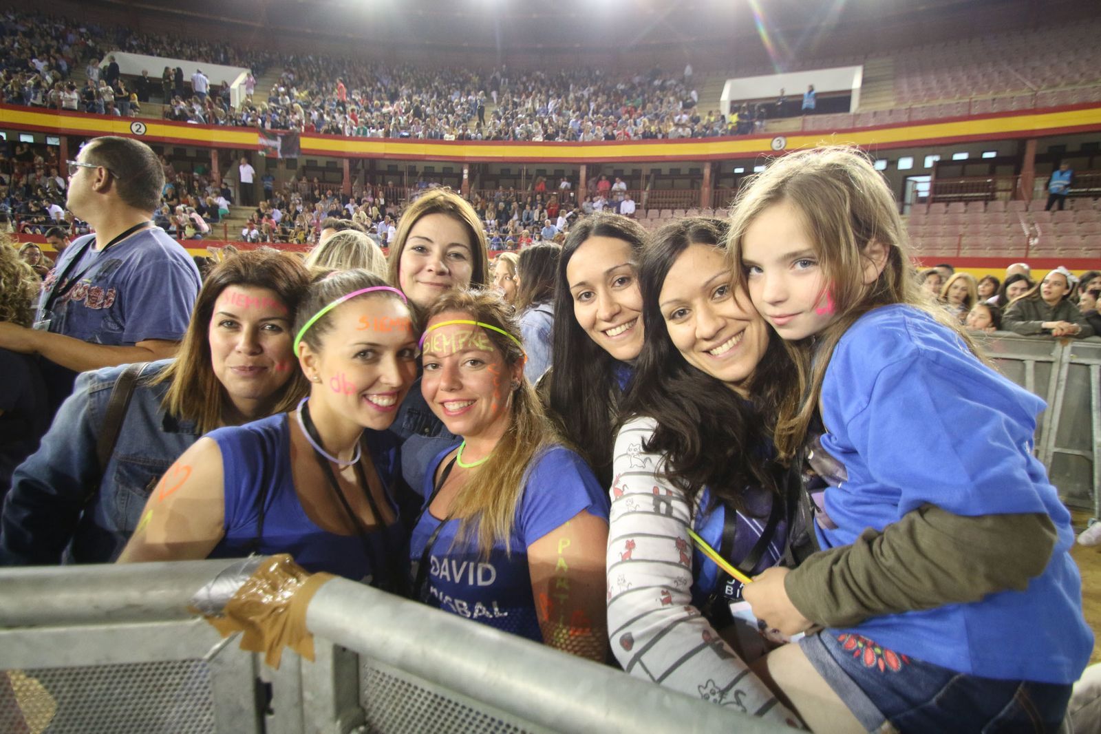 Las imágenes del concierto de Bisbal en la plaza de Toros de Roquetas de Mar