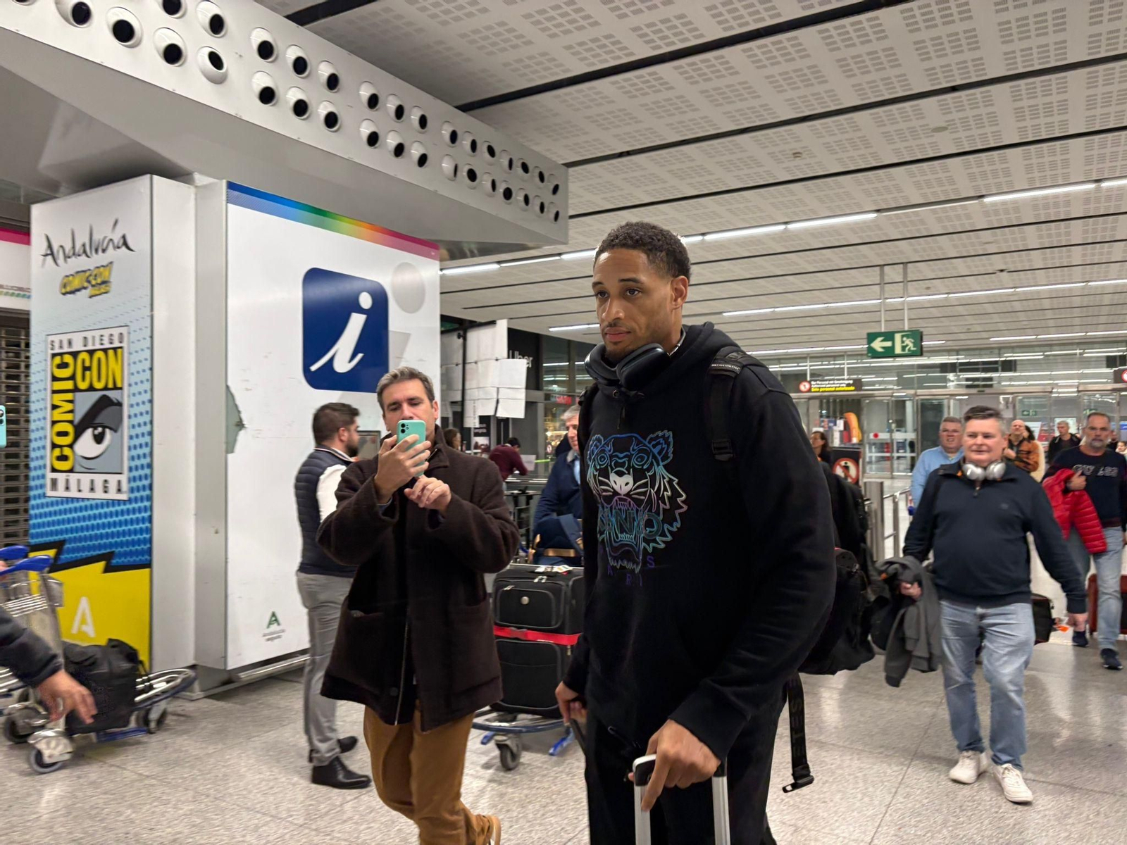 Augustine Rubit, primeras fotos en Málaga