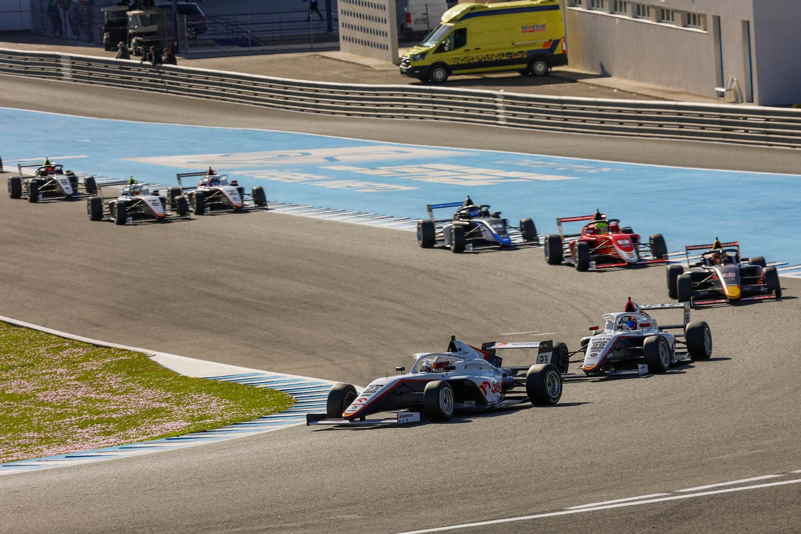 La climatología ha acompañado a los pilotos en la jornada de este sábado en Jerez.
