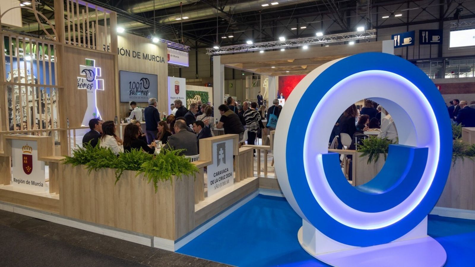 El stand de Murcia en Fitur 2024.
